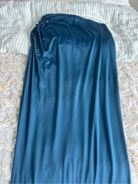 Oh Polly Teal Blue Swim Top